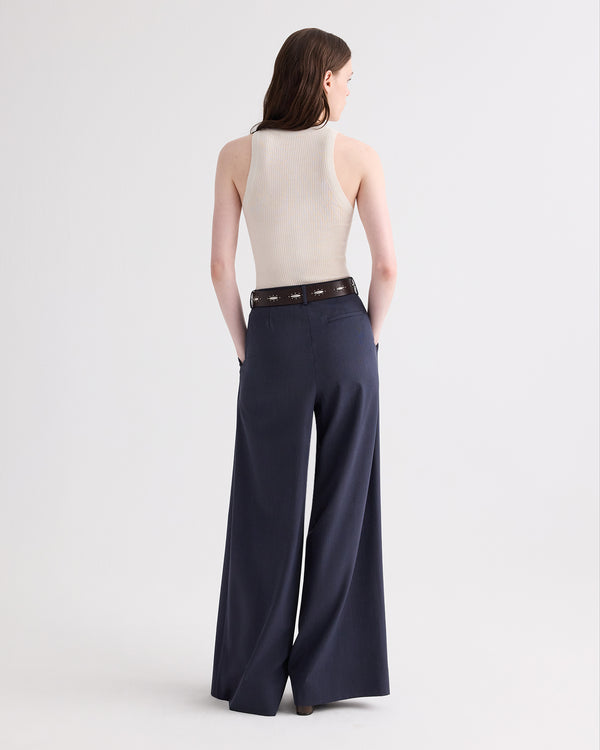 TWP Ivory Port Tank in Viscose Silk view 5