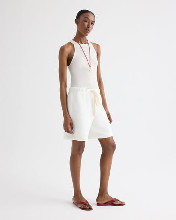 TWP Ivory Harbor Tank in Viscose Silk view 4