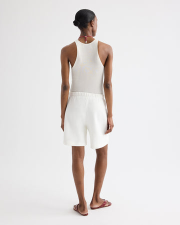 TWP Ivory Harbor Tank in Viscose Silk view 5