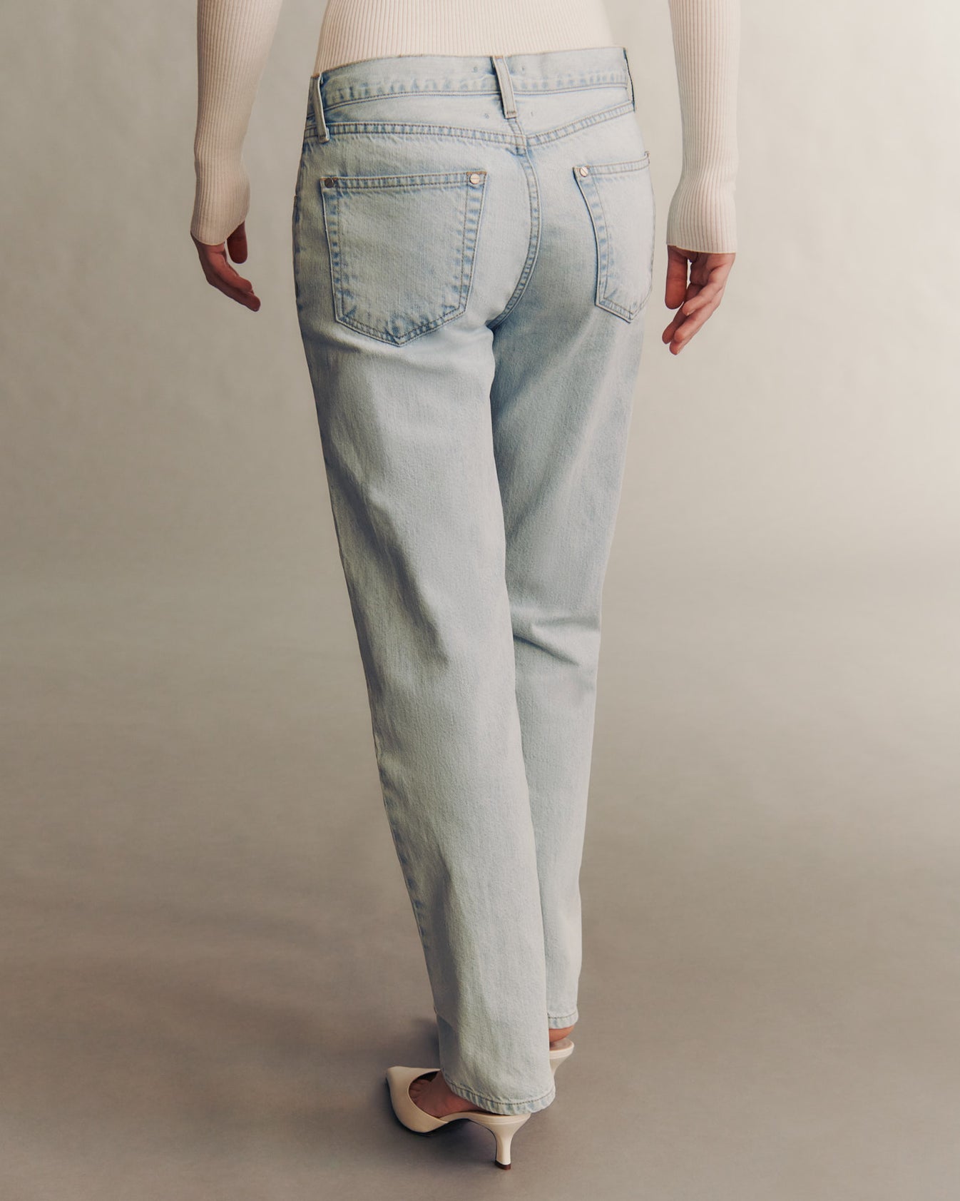 TWP Light wash Soda Pop Jean in Light Wash Denim view 5