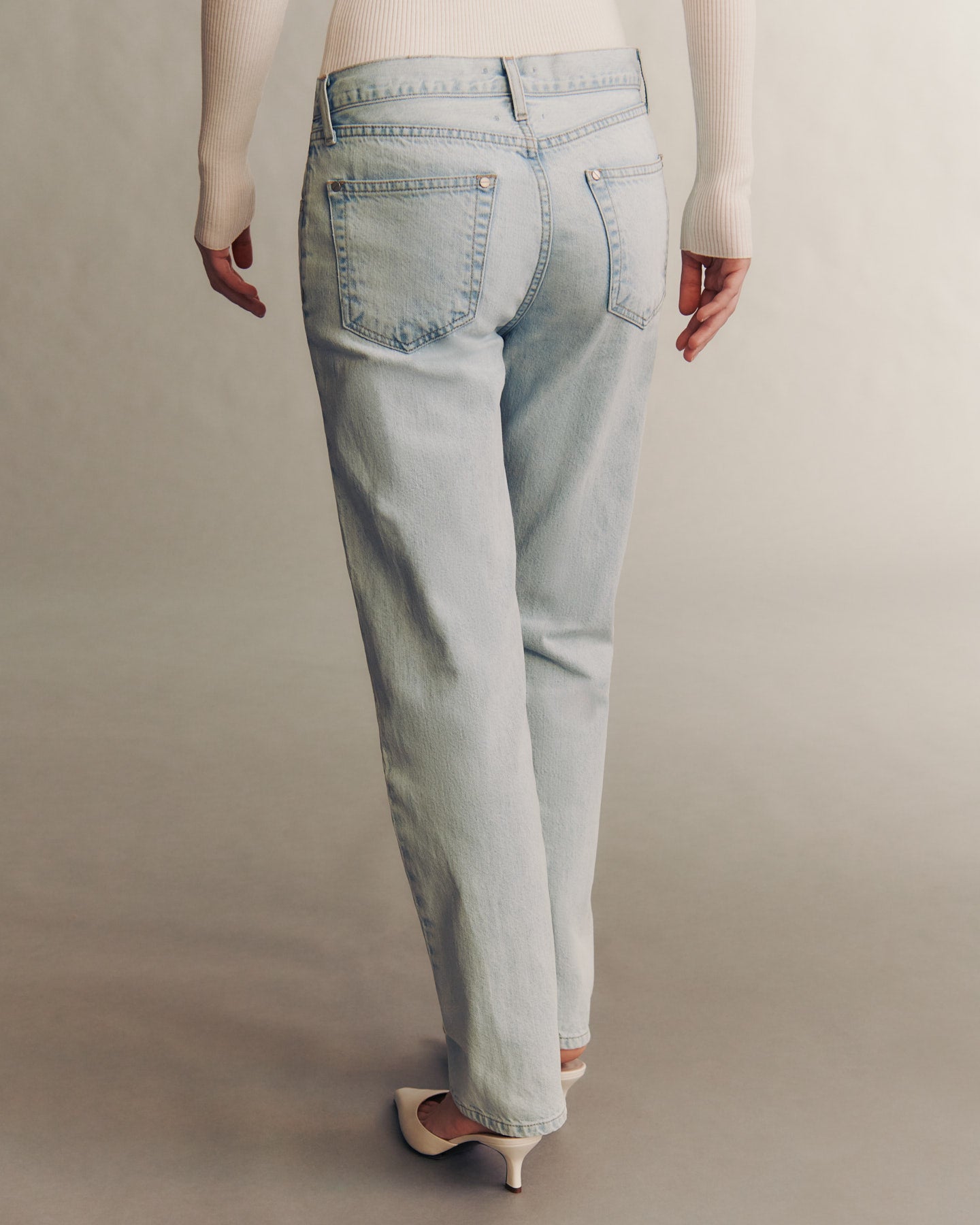 TWP Light wash Soda Pop Jean in Light Wash Denim view 5