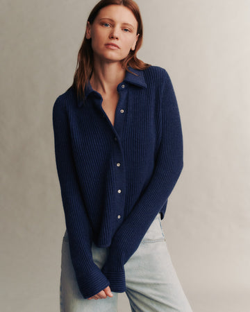 Ranchers Cardigan in Cashmere