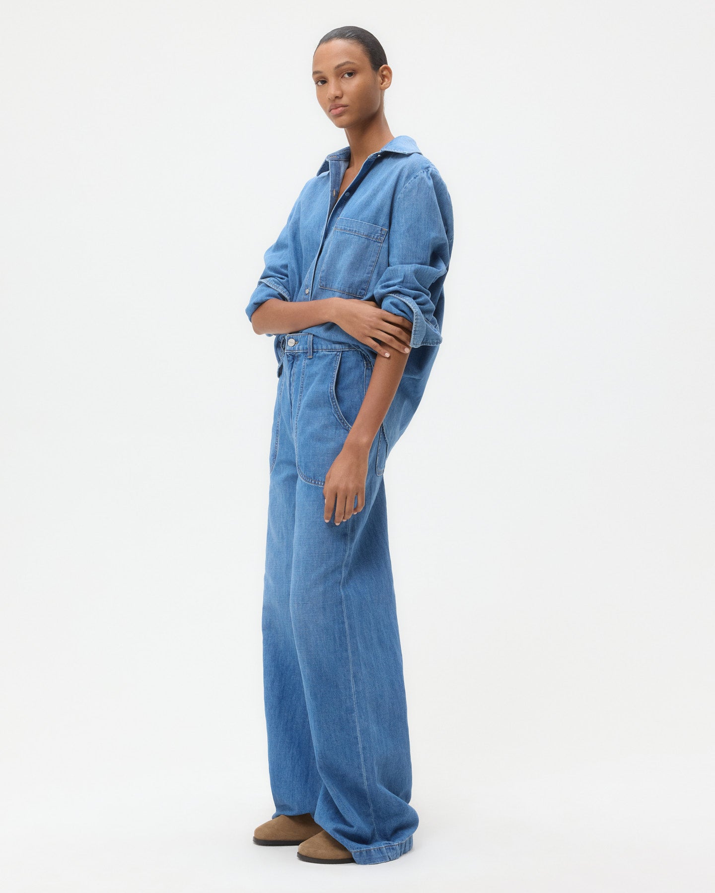 TWW デニム　denim 2(g+c) XS/S washed-blue Luxury Women's Denim Jeans, Pants & Shirts – TWP Clothing
