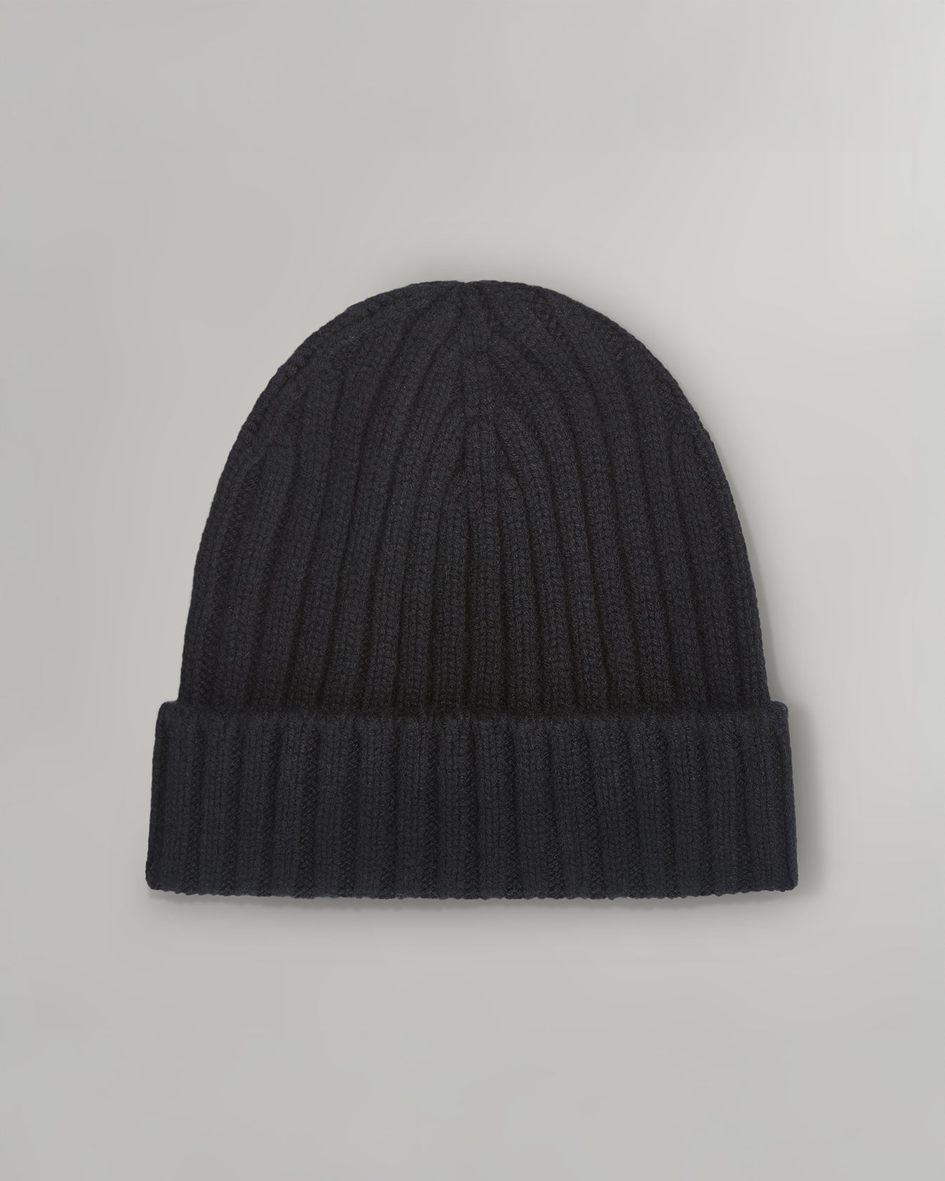 TWP Black Cashmere Beanie view 1