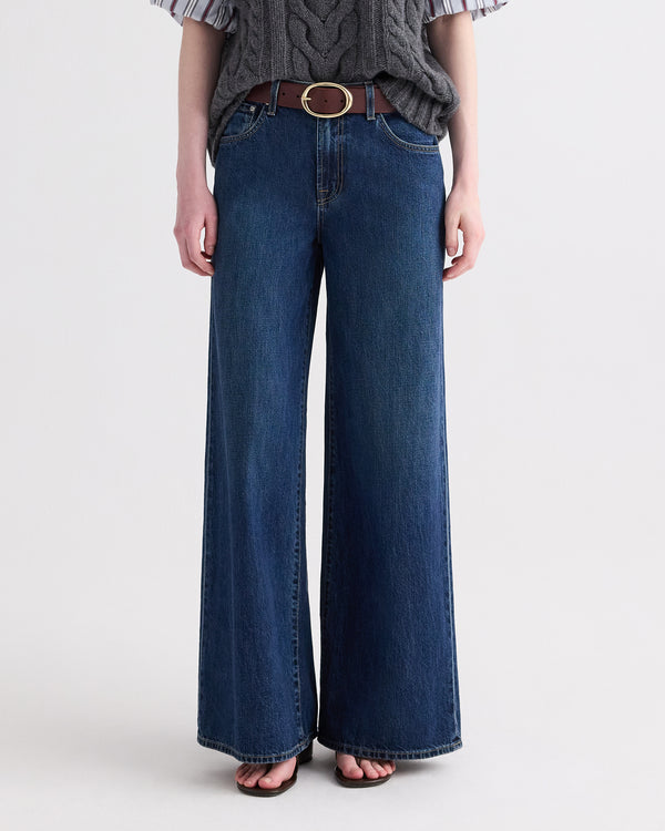 TWP Dark wash Tiny Dancer Jean in Dark Wash Denim view 2