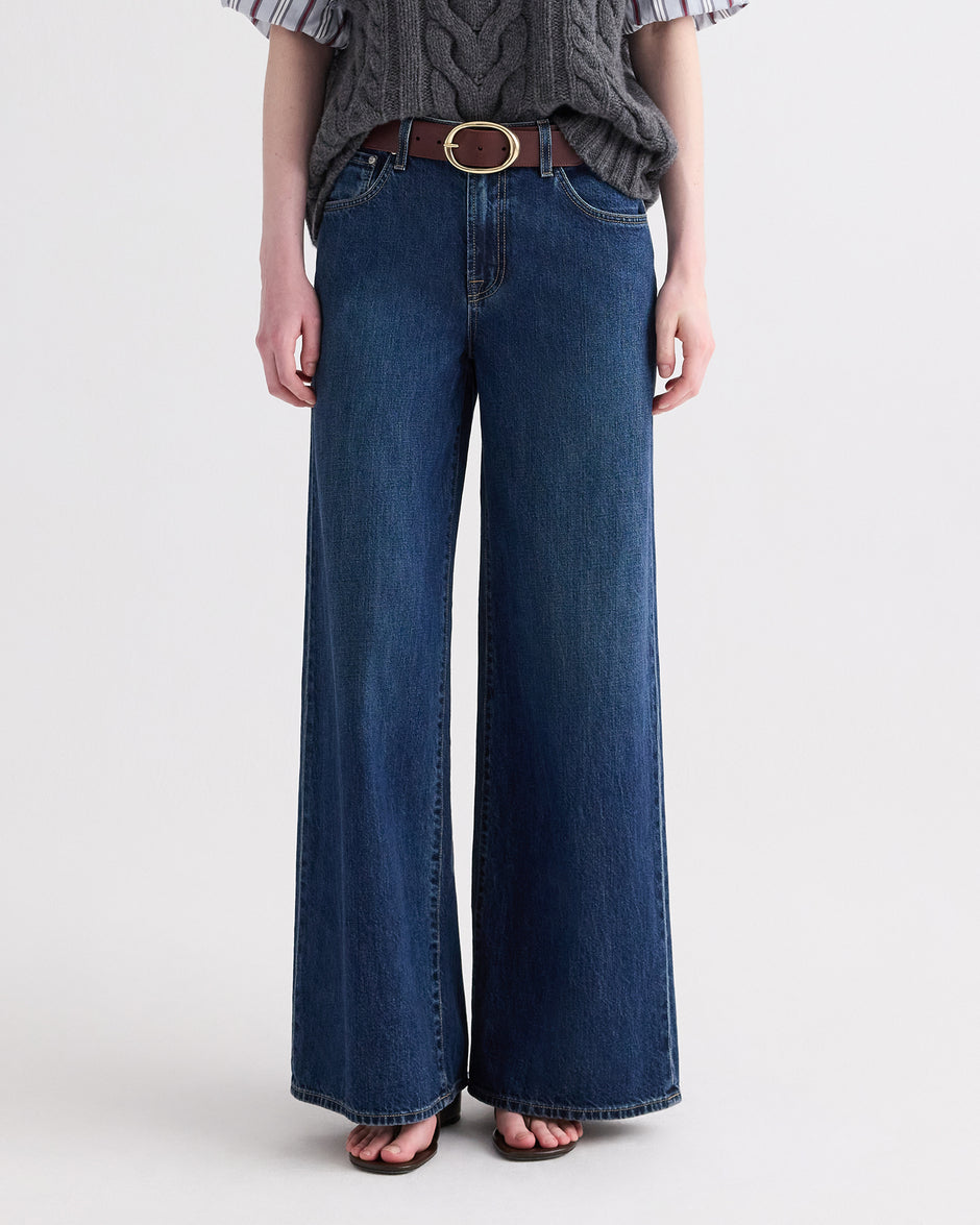 TWP Dark wash Tiny Dancer Jean in Dark Wash Denim view 1
