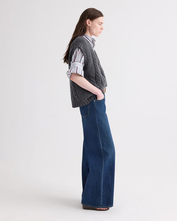 TWP Dark wash Tiny Dancer Jean in Dark Wash Denim view 4