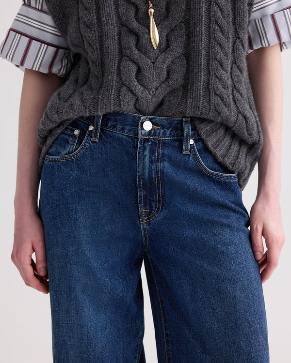 TWP Dark wash Tiny Dancer Jean in Dark Wash Denim view 3
