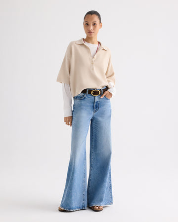 TWP Vintage wash Tiny Dancer Jean in Vintage Wash Denim view 2