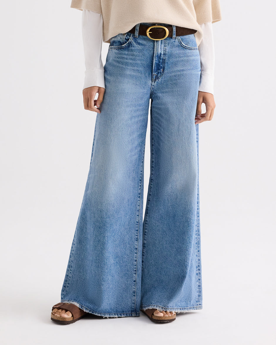 TWP Vintage wash Tiny Dancer Jean in Vintage Wash Denim view 1