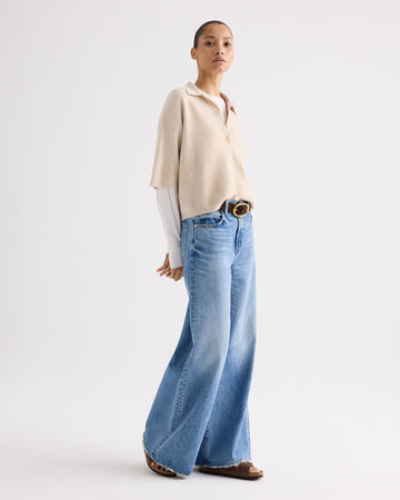 TWP Vintage wash Tiny Dancer Jean in Vintage Wash Denim view 3