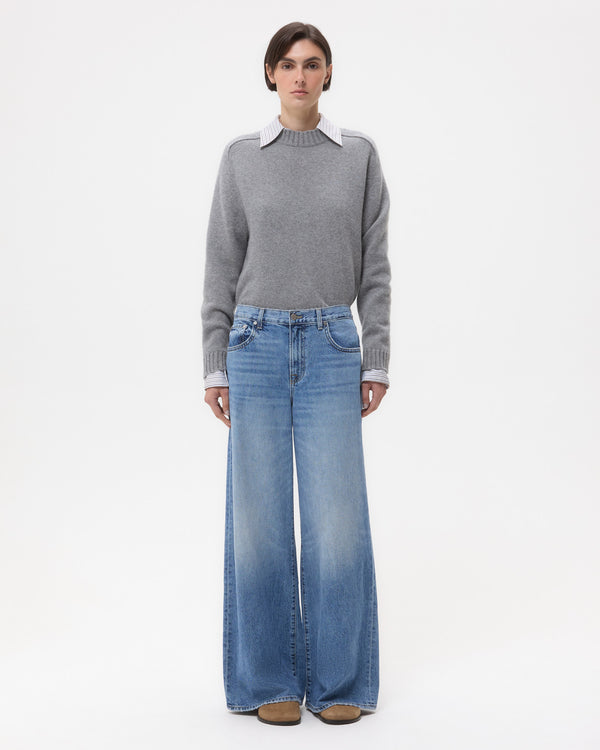 TWP Vintage wash Tiny Dancer Jean in Vintage Wash Denim view 6