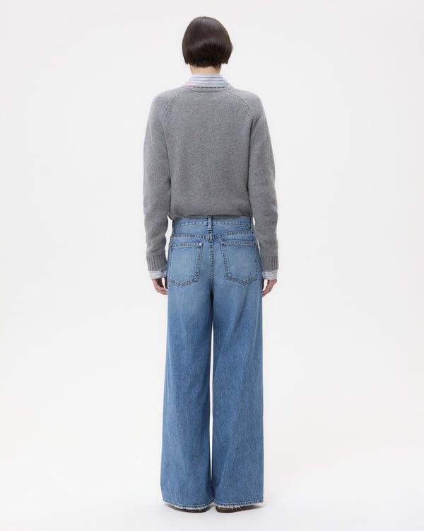 TWP Vintage wash Tiny Dancer Jean in Vintage Wash Denim view 5