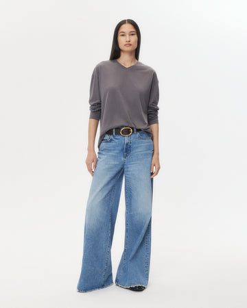 TWP Vintage wash Tiny Dancer Jean in Vintage Wash Denim view 3