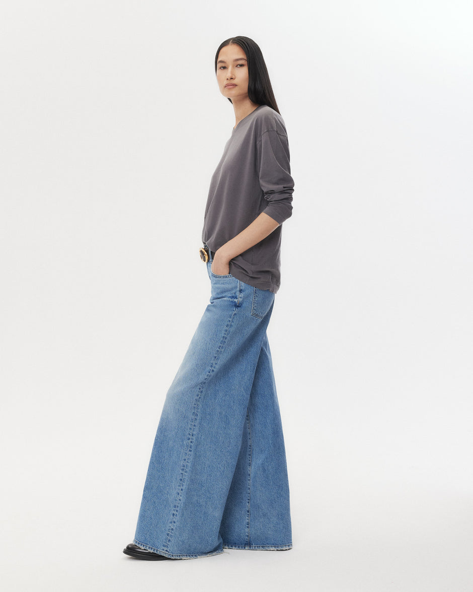 TWP Vintage wash Tiny Dancer Jean in Vintage Wash Denim view 1