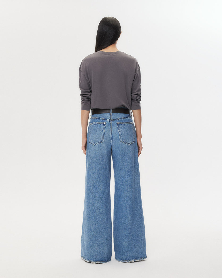 TWP Vintage wash Tiny Dancer Jean in Vintage Wash Denim view 4