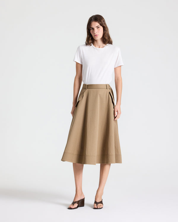 TWP White His Tee in Supima Cotton view 4