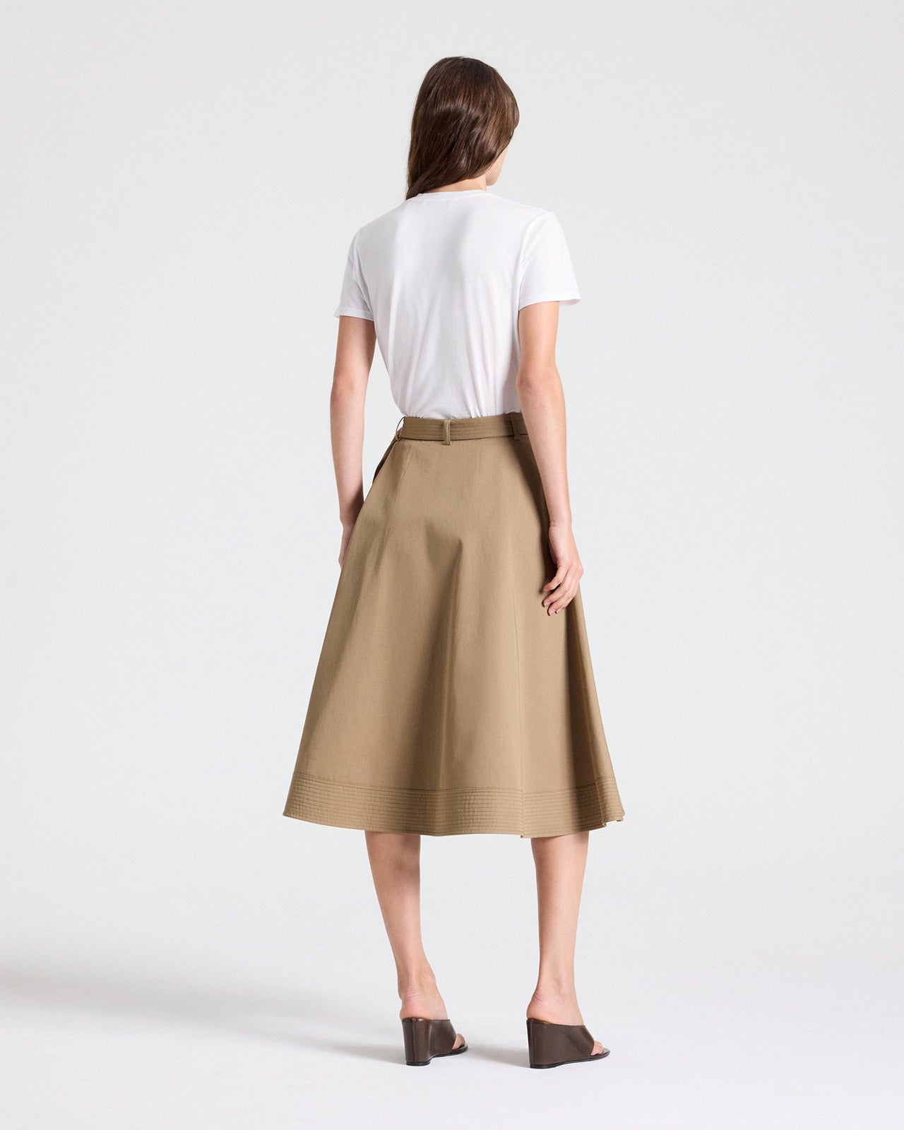 TWP White His Tee in Supima Cotton view 6