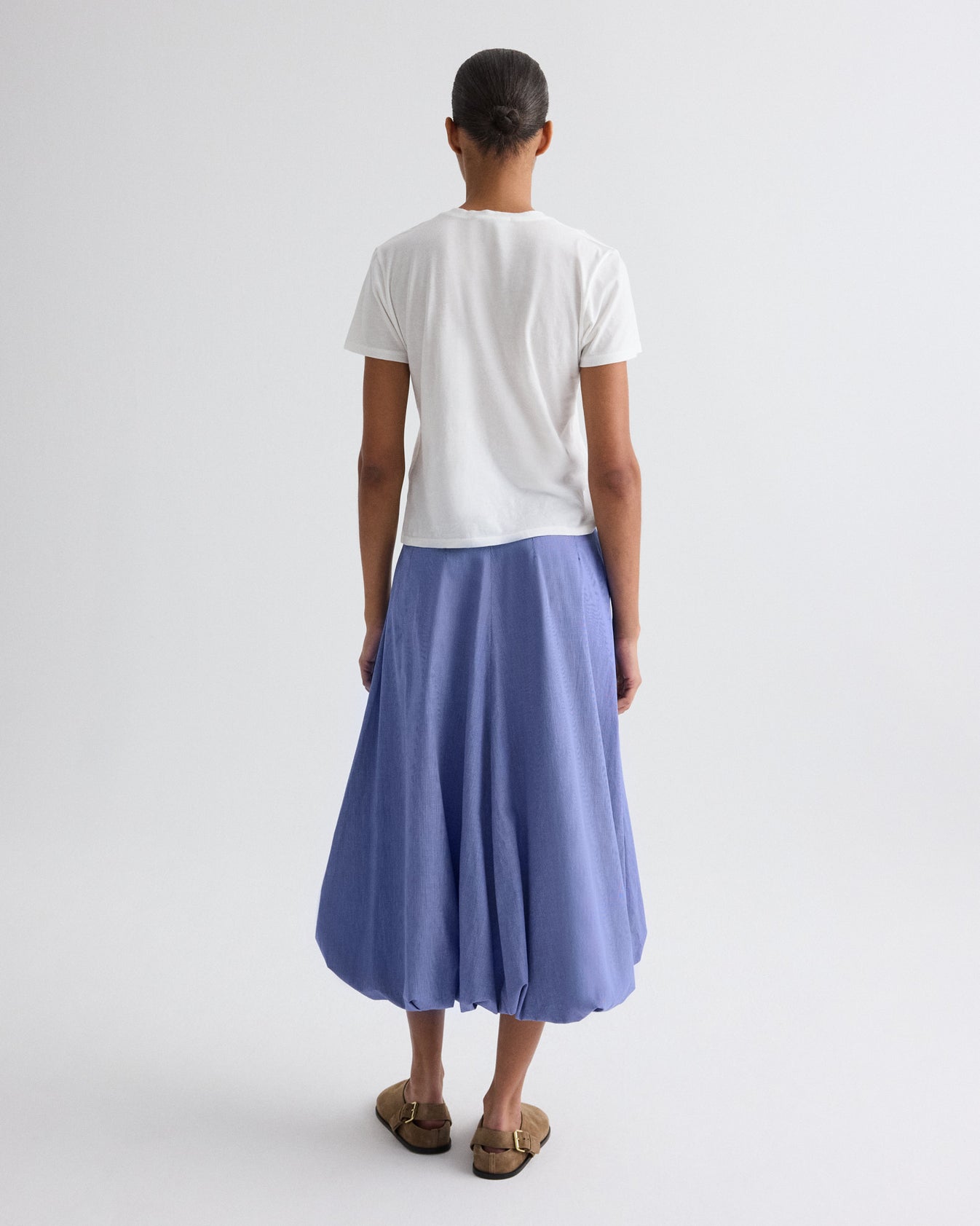 TWP White His Tee in Supima Cotton view 5