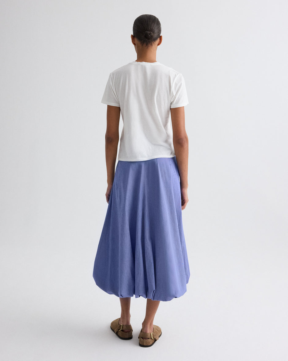 TWP White His Tee in Supima Cotton view 5