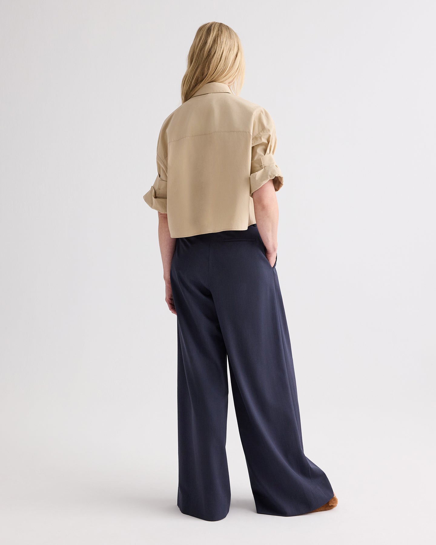 TWP Sandstone Next Ex Shirt in Superfine Cotton view 5