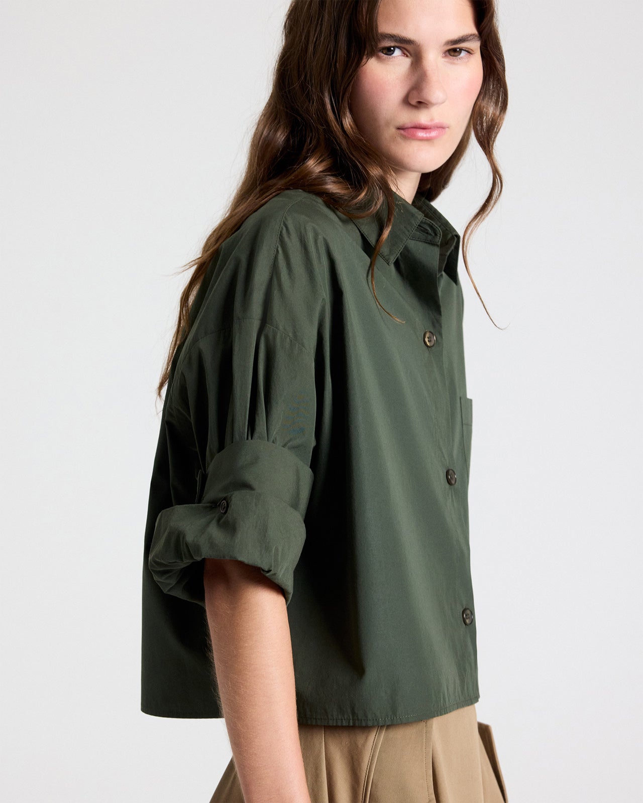 TWP Rosen Next Ex Shirt in Superfine Cotton view 2