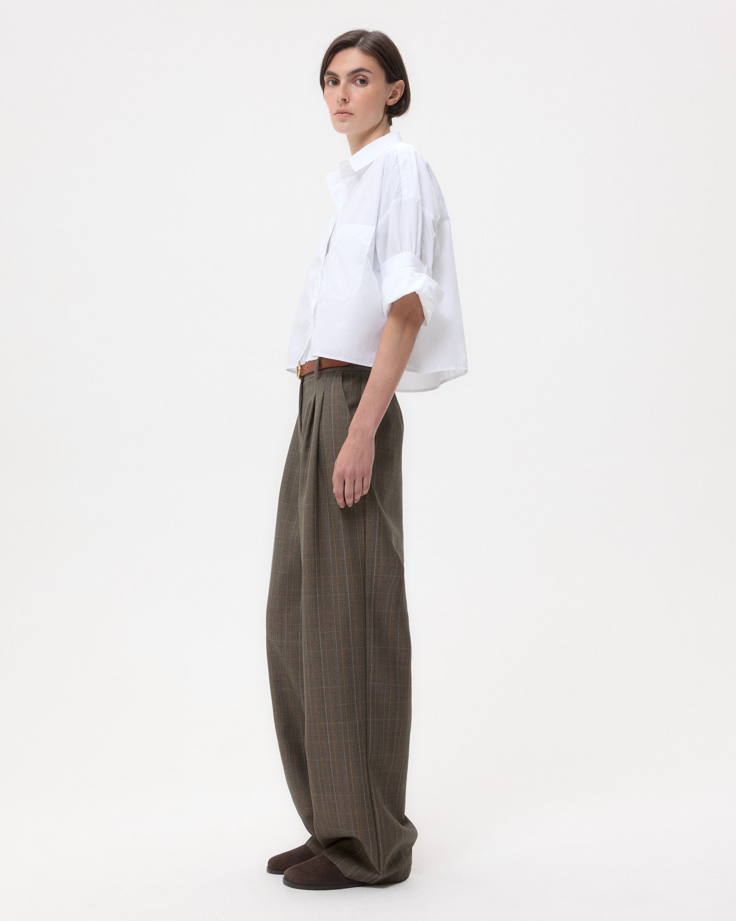 TWP White Next Ex Shirt in Superfine Cotton view 4