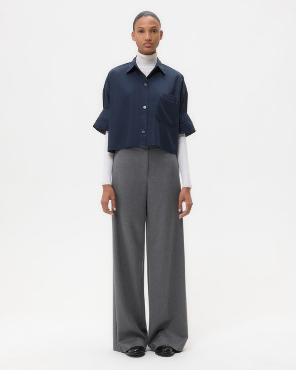 TWP Midnight Next Ex Shirt in superfine cotton view 6