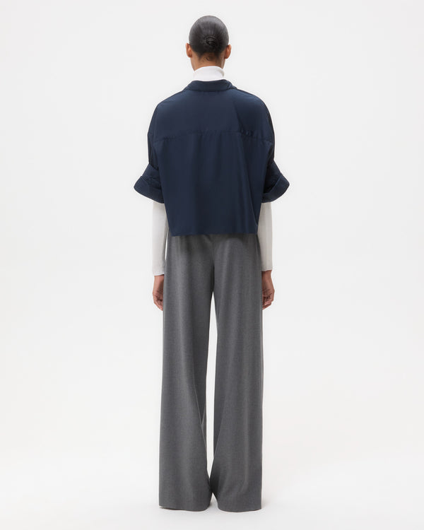 TWP Midnight Next Ex Shirt in superfine cotton view 5