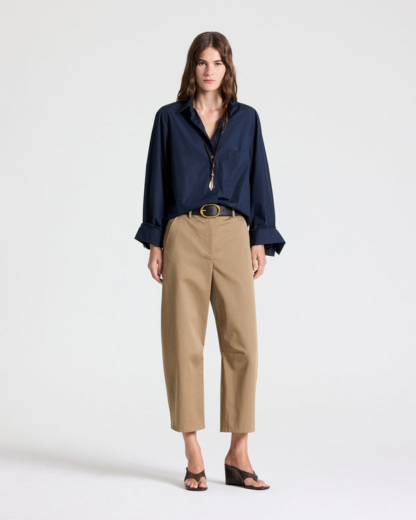 TWP Midnight Next Morning Shirt in Superfine Cotton view 5
