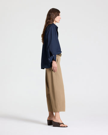TWP Midnight Next Morning Shirt in Superfine Cotton view 6