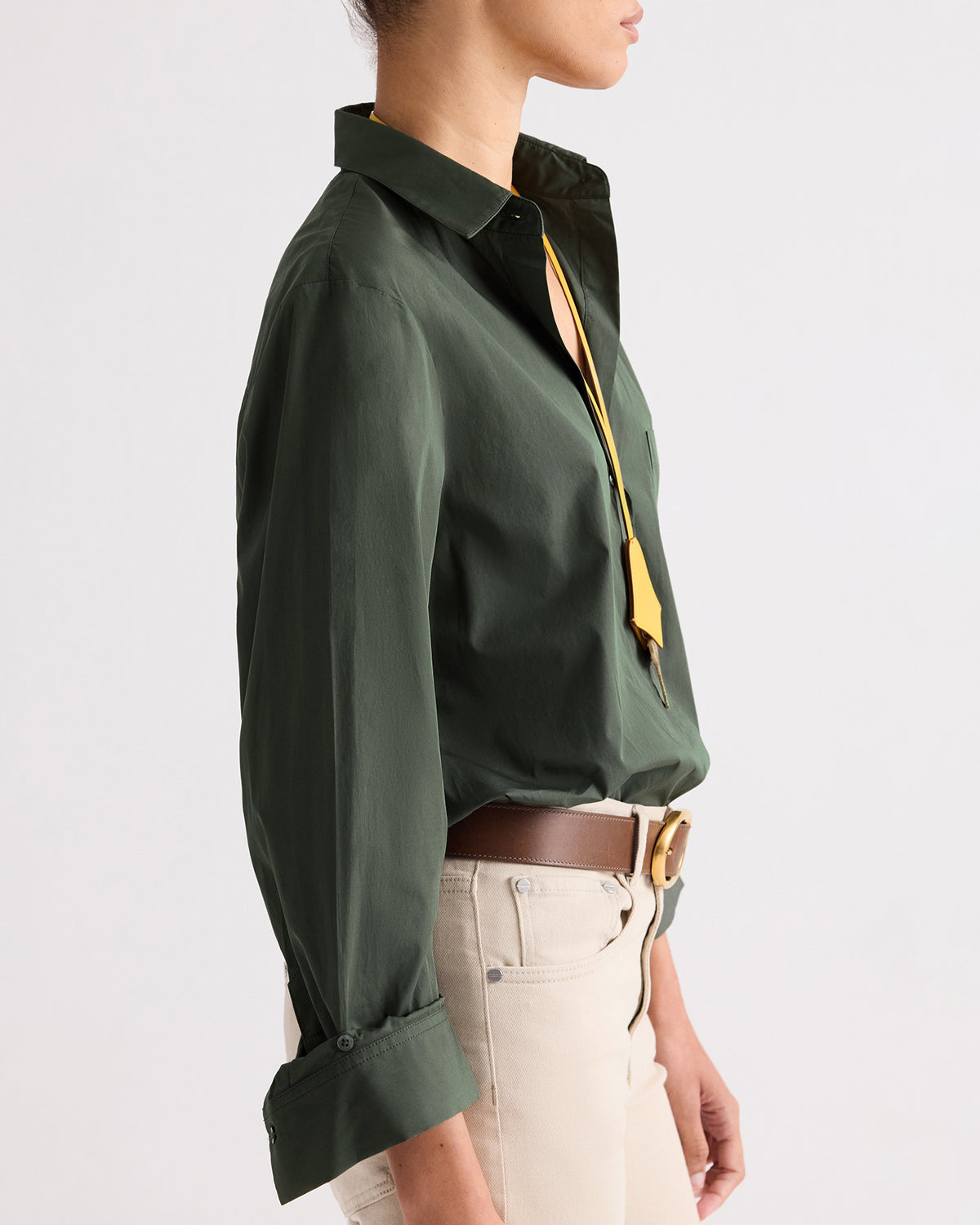 TWP Rosen Next Morning Shirt in Superfine Cotton view 2