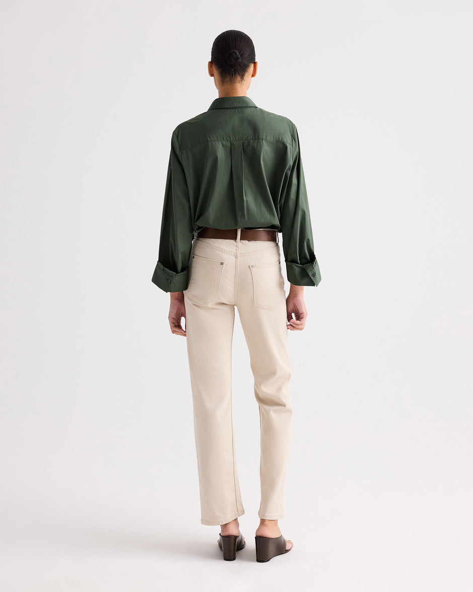 TWP Rosen Next Morning Shirt in Superfine Cotton view 4