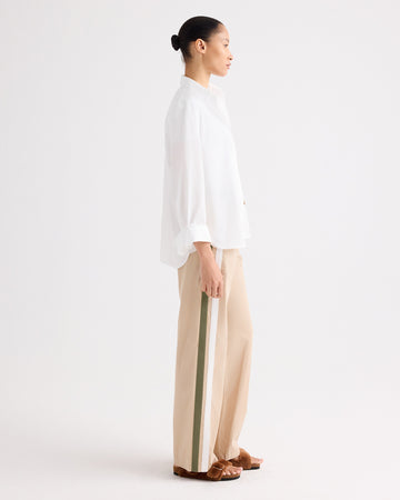 TWP White Next Morning Shirt in Superfine Cotton view 4