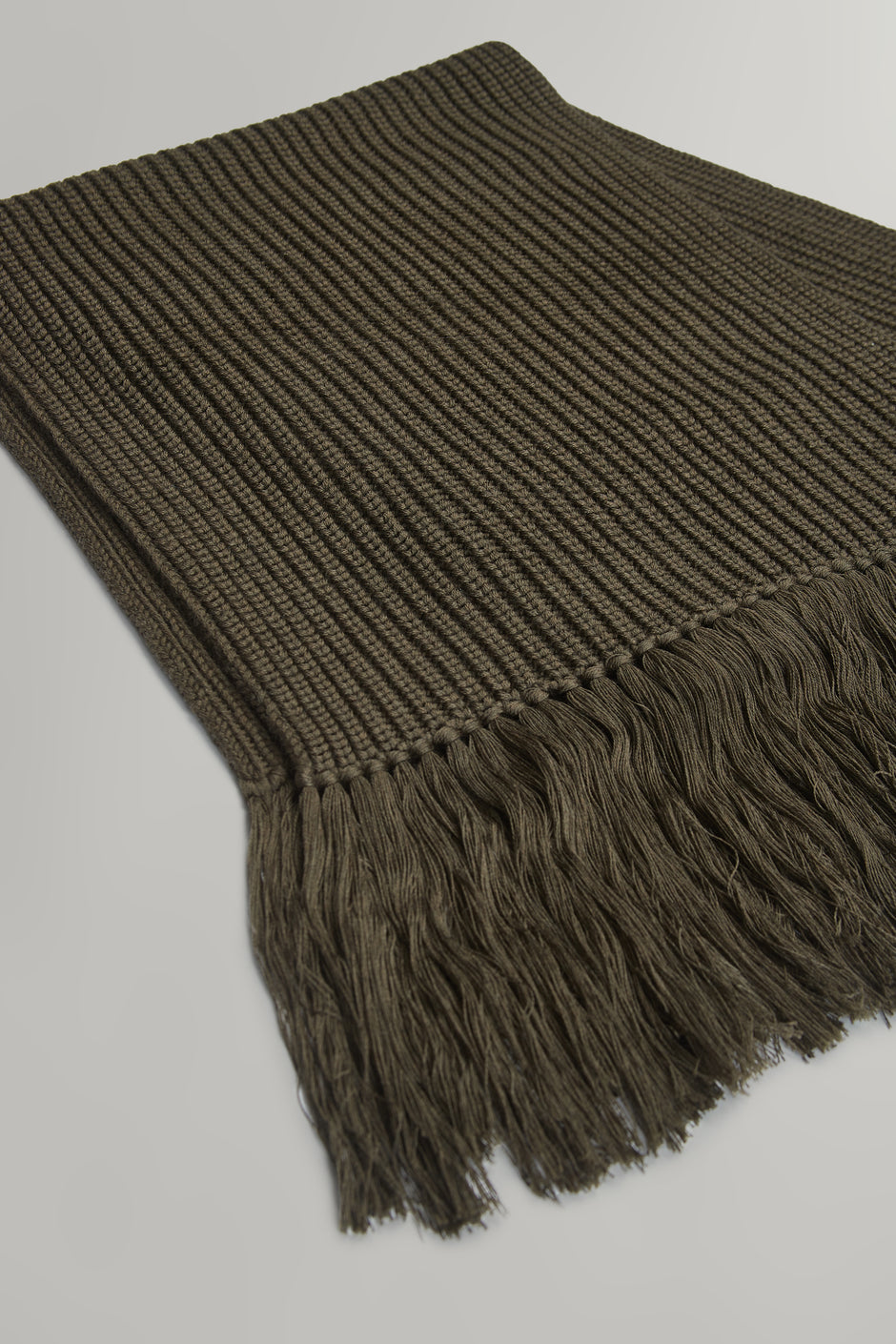 TWP Camouflage Oversized Scarf in Italian Wool view 2