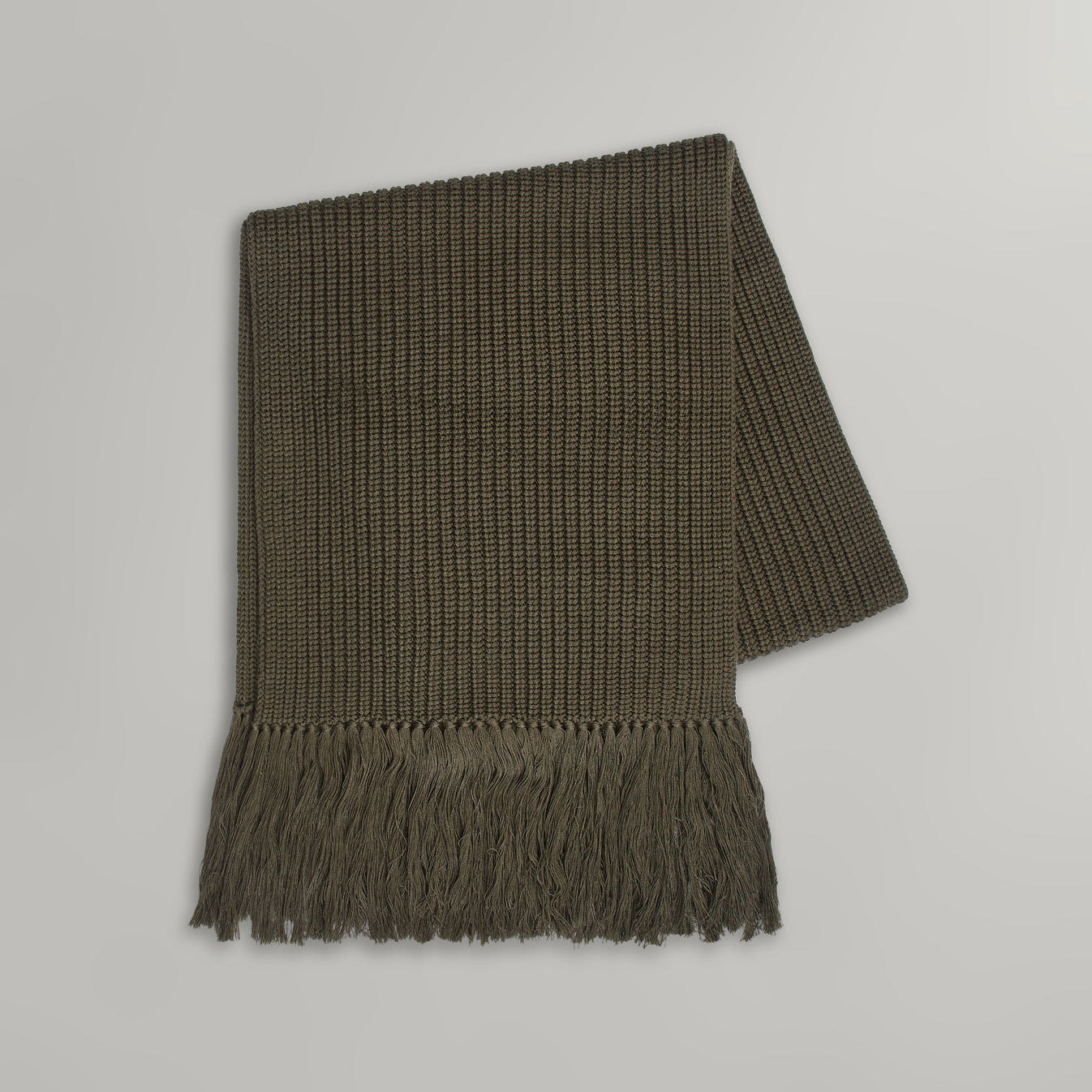 TWP Camouflage Oversized Scarf in Italian Wool view 1