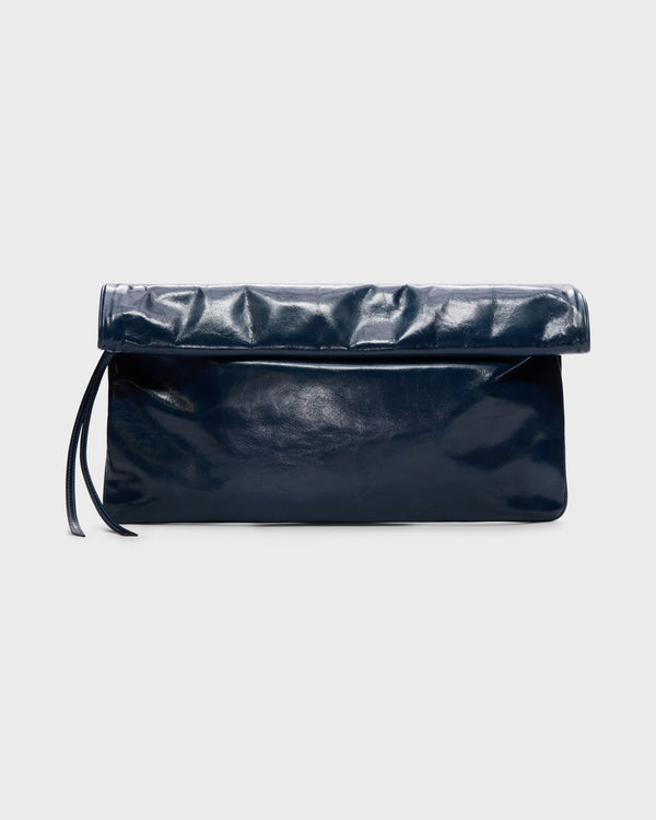 TWP Denim North Moore St Bag in Shiny Crinkle Leather view 1