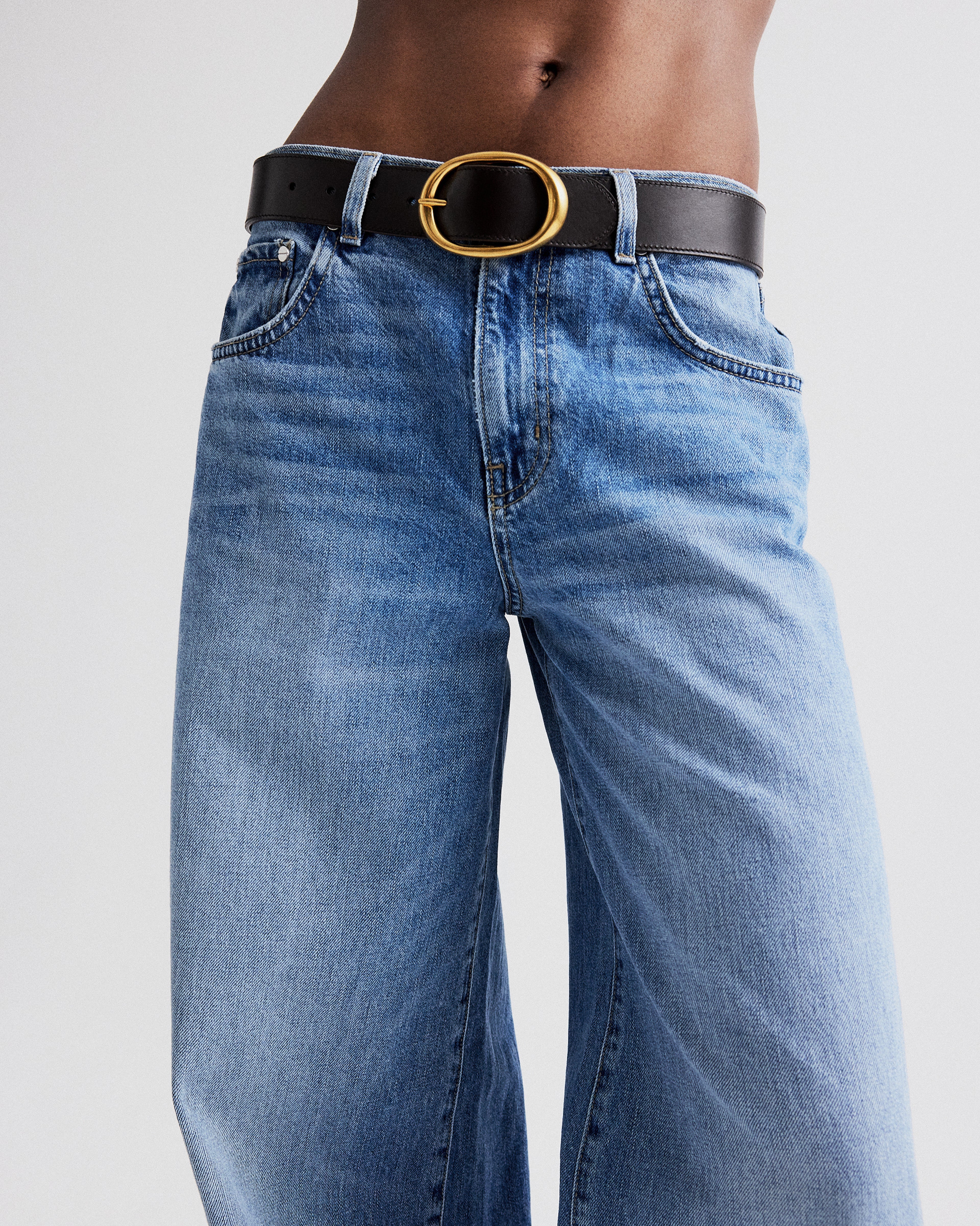 Dark wash Tiny Dancer Jean in Dark Wash Denim | TWP