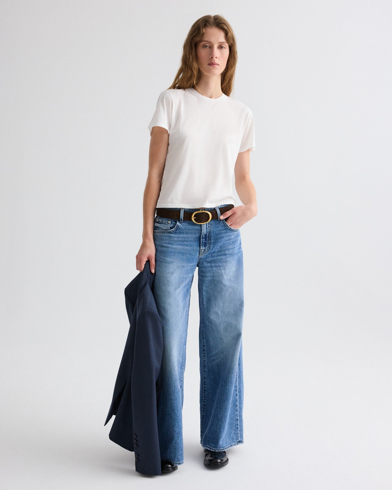 TWP Vintage wash Tiny Dancer Jean in Vintage Wash Denim view 1