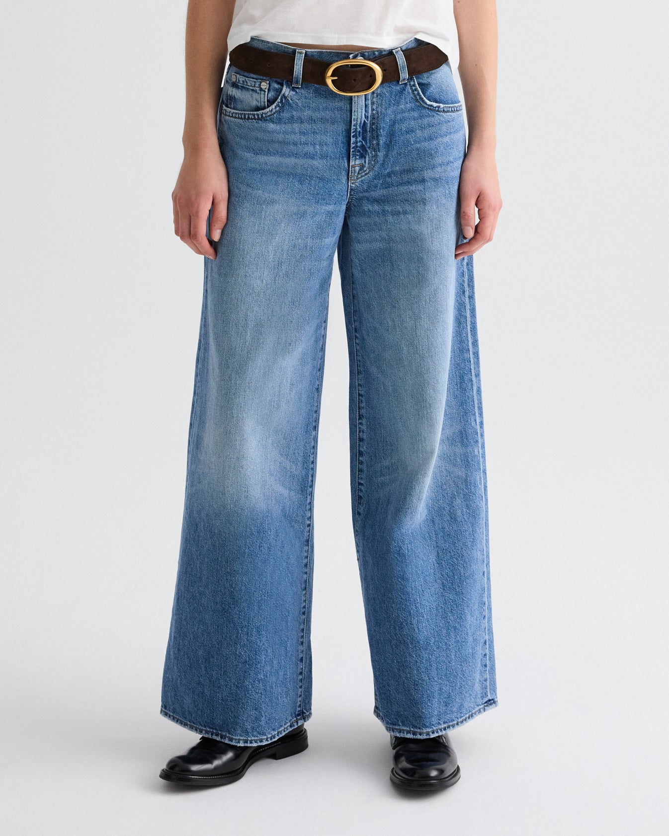 TWP Vintage wash Tiny Dancer Jean in Vintage Wash Denim view 3