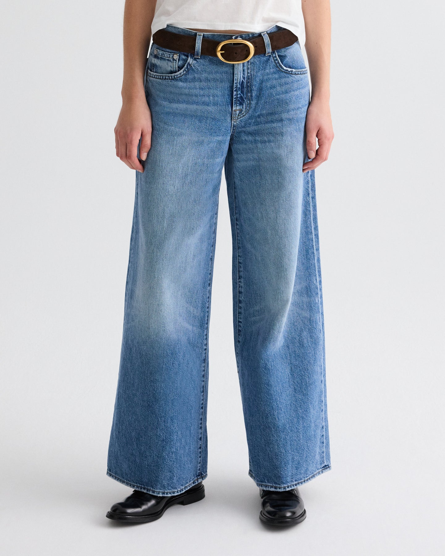 TWP Vintage wash Tiny Dancer Jean in Vintage Wash Denim view 3