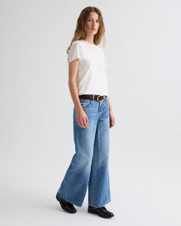TWP Vintage wash Tiny Dancer Jean in Vintage Wash Denim view 4
