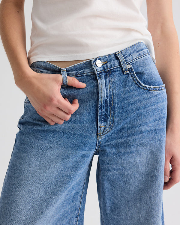 TWP Vintage wash Tiny Dancer Jean in Vintage Wash Denim view 2