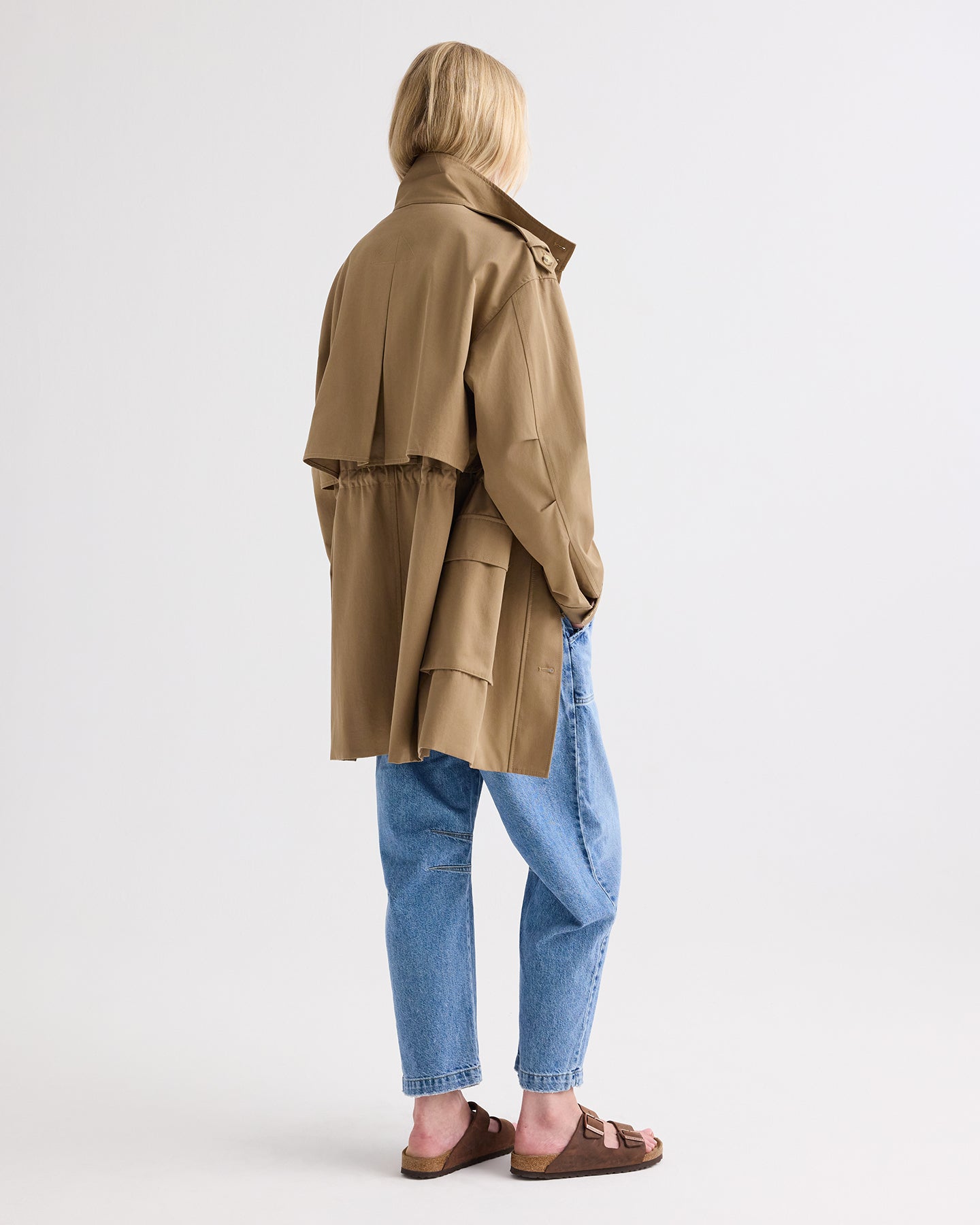 TWP Vintage wash Jetties Beach Jean in Vintage Wash Denim view 4