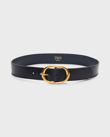 Wide Belt in Vachetta Leather