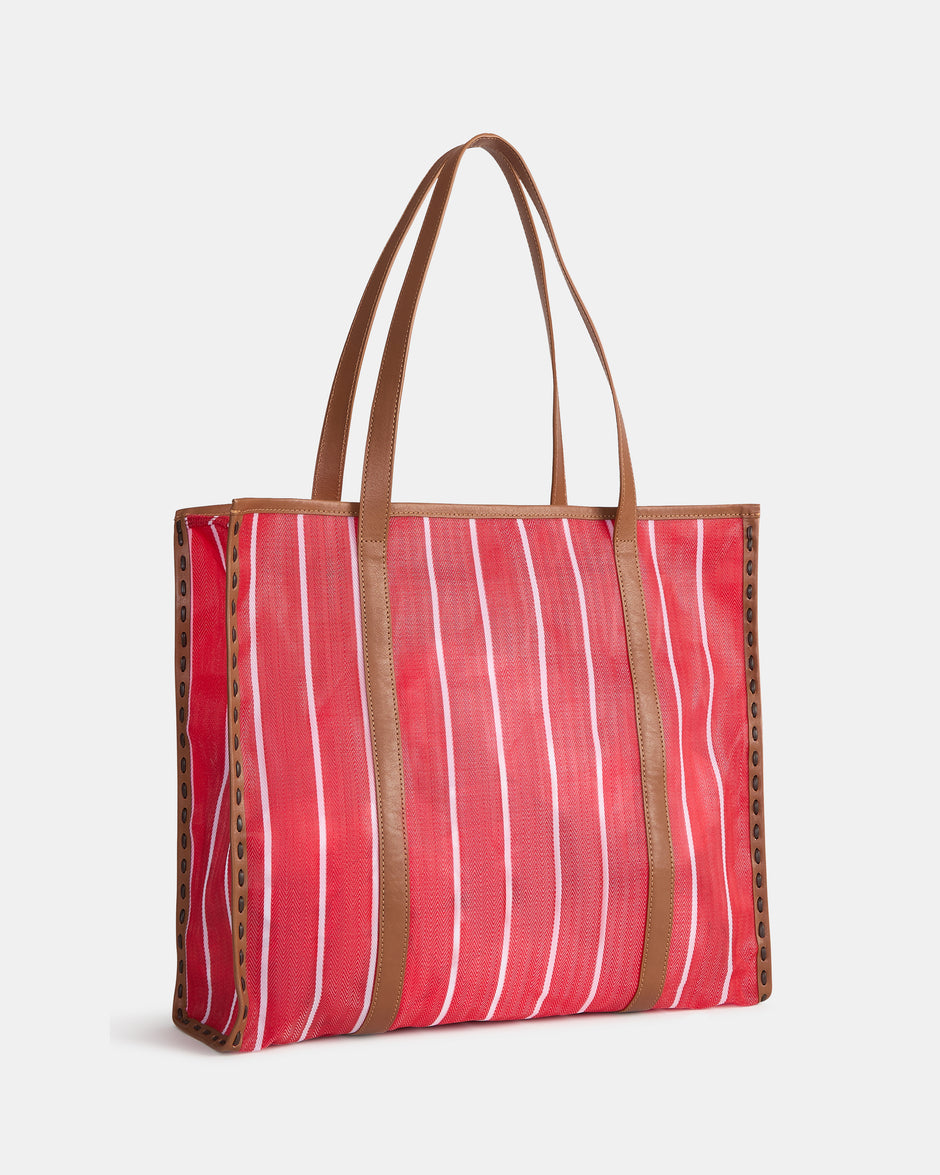 TWP Red / white Deia Bag in Nylon Canvas view 1