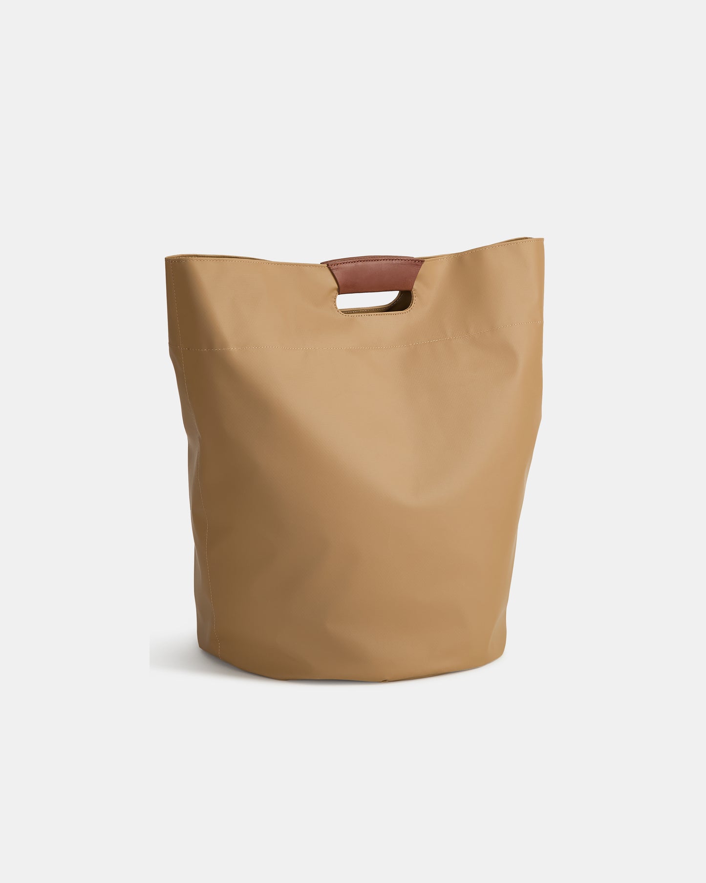 TWP Khaki Old Malibu Road Bag in Tarp / Leather view 1