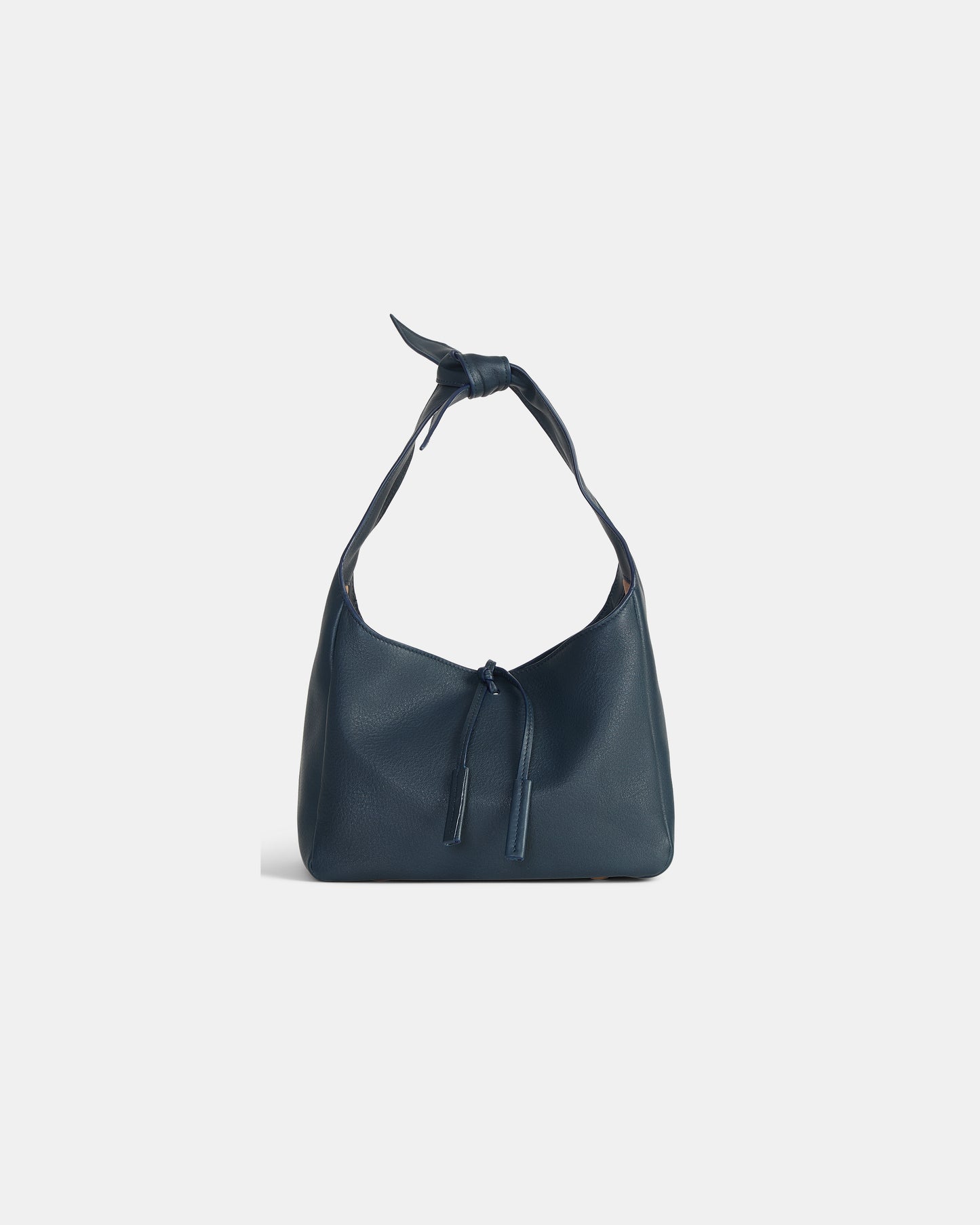 TWP Midnight Small Fisherman Bag with Ties in Leather view 1