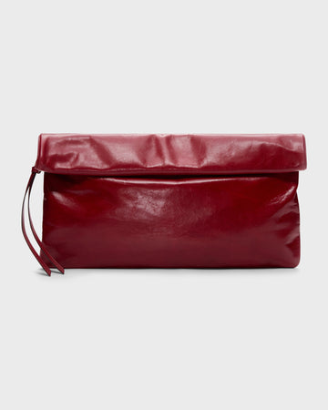 TWP Light rubino North Moore St Bag in Shiny Crinkle Leather view 1