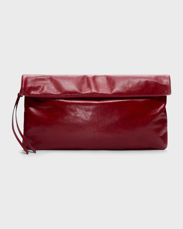TWP Light rubino North Moore St Bag in Shiny Crinkle Leather view 1